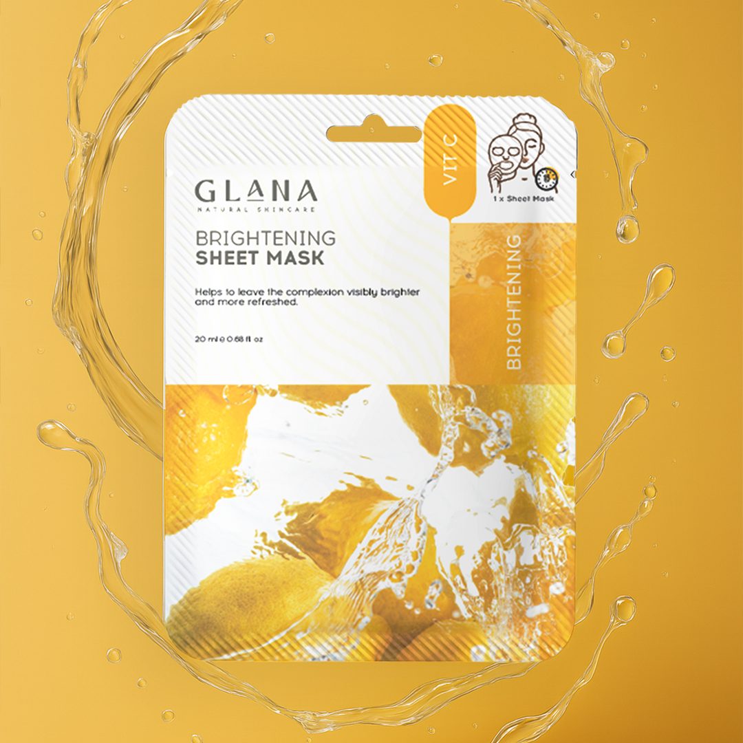 Glana Brightening Sheet Face Mask ürün görseli
